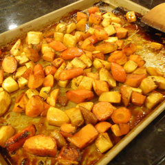 Honey Roasted Root Vegetables
